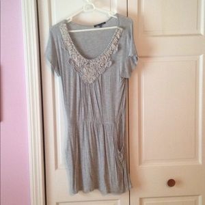 Grey pocket dress